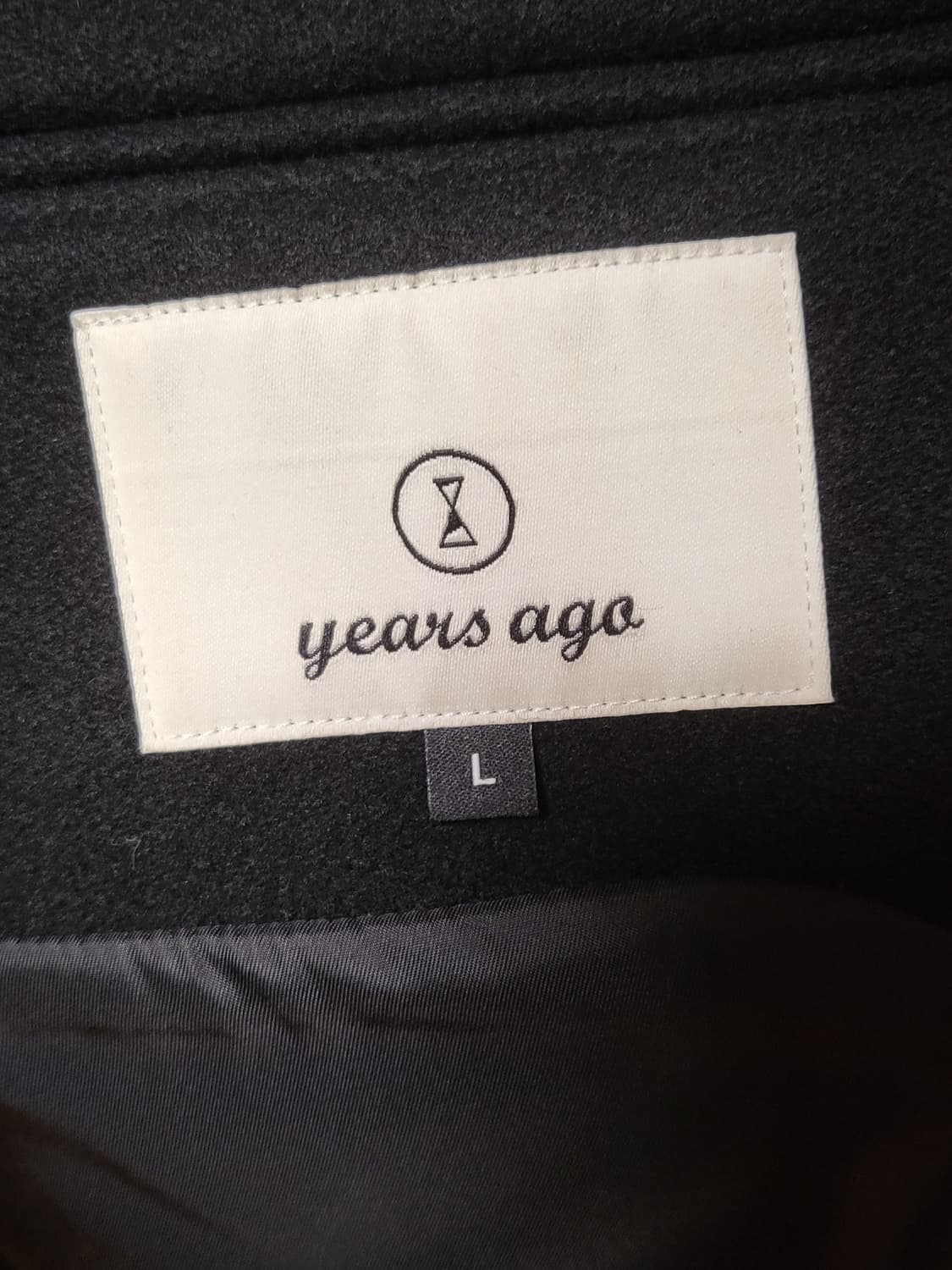 [L] 이얼즈어고 바시티 자켓 블랙 상품이미지4