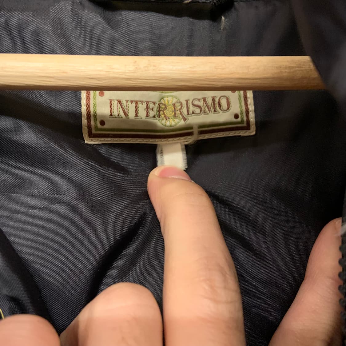 일본 빈티지 블록파카 패딩 상품이미지4