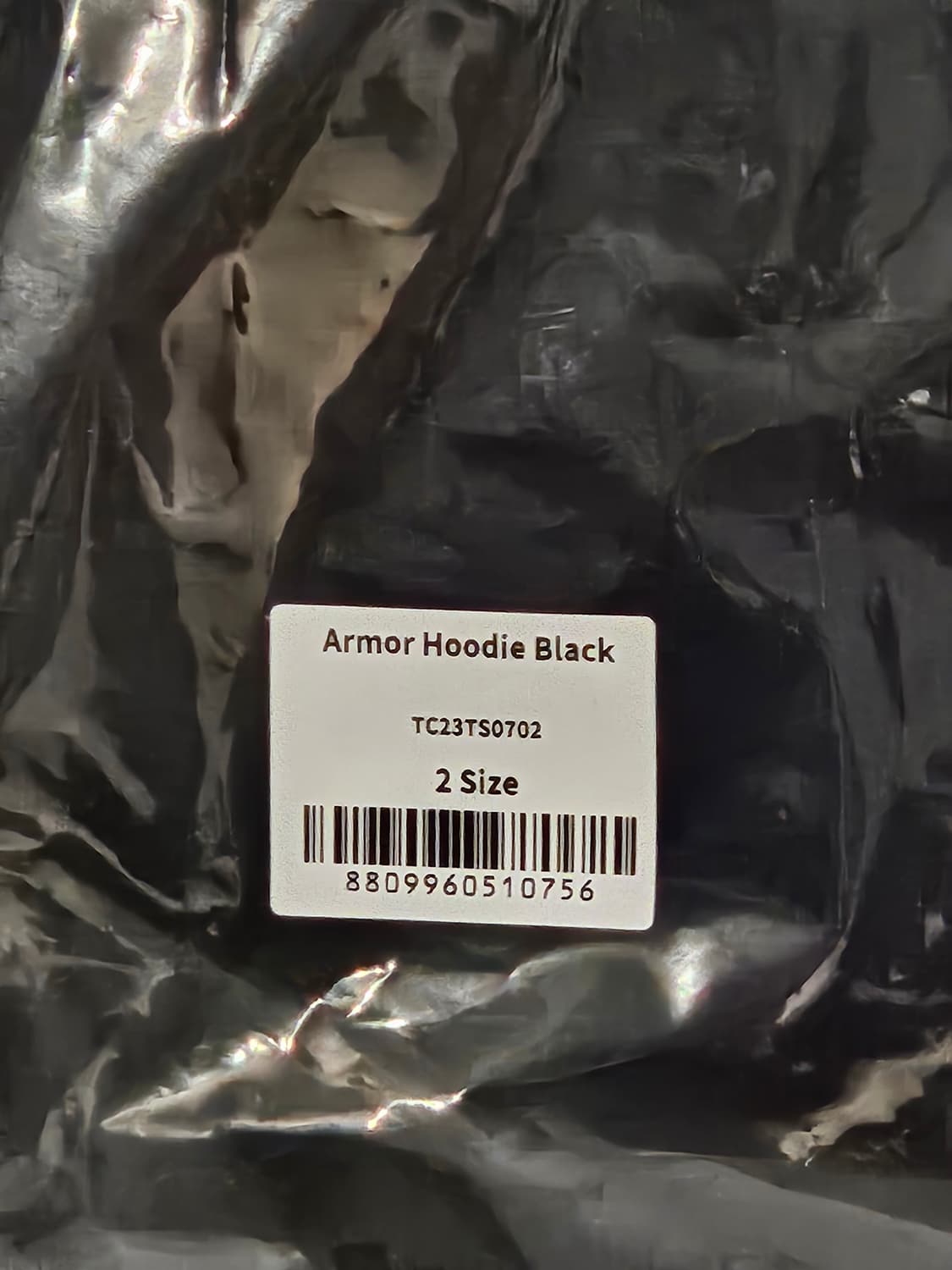 (2) 떠그클럽 아머후드 블랙 새상품 상품이미지2