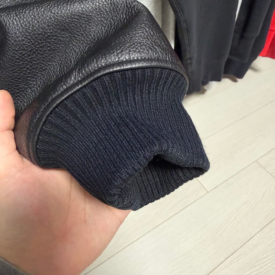 SSG 랜더스 x 언더마이카 바시티 자켓 2 사이즈 상품이미지5