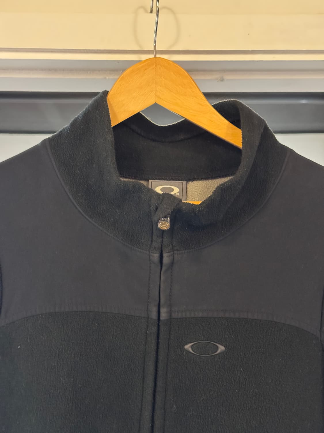 오클리 플리스 집업 자켓 블랙 고프코어 L 상품이미지2