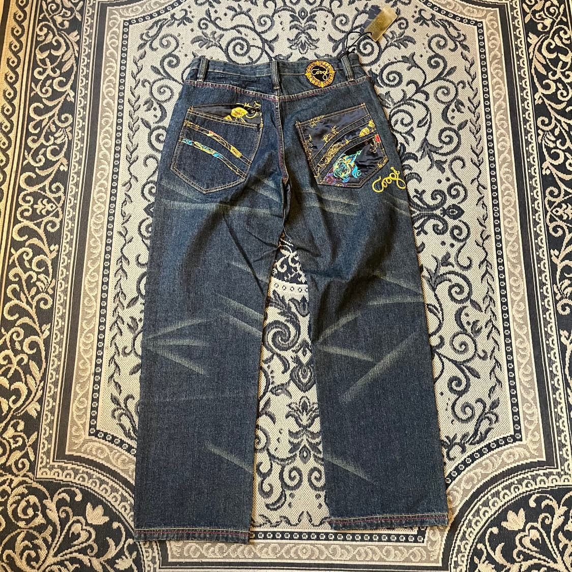 34 COOGI 자수 데님 팬츠W2385 상품이미지1