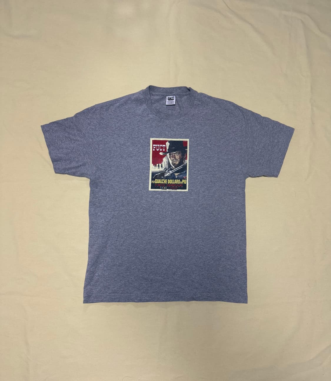 퍽트 석양의 건맨 무비 그래픽 티셔츠 90s made in usa 상품이미지1