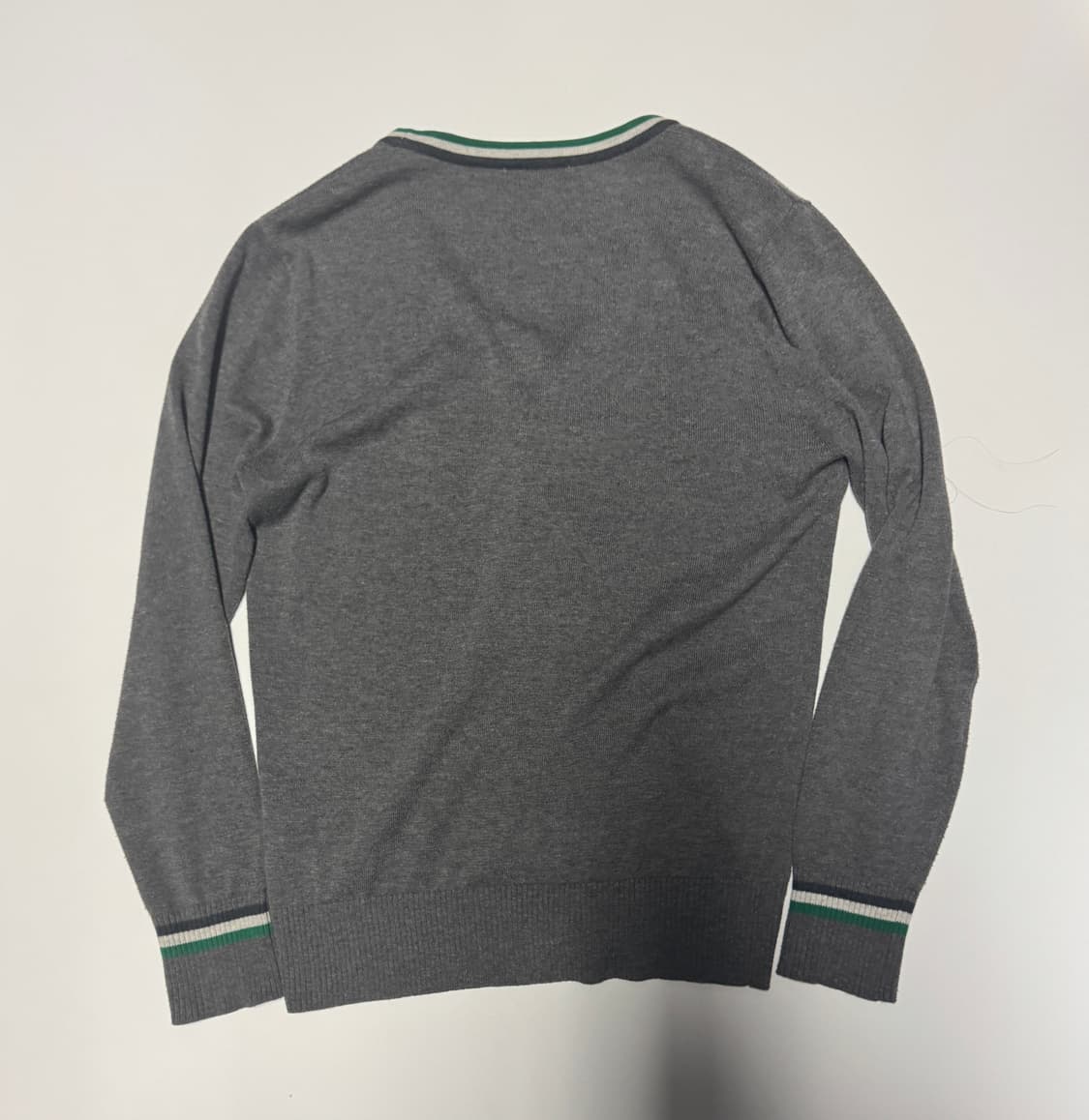 여성 프레드페리 라인 코튼 가디건 S ~ M 프레피룩 상품이미지2