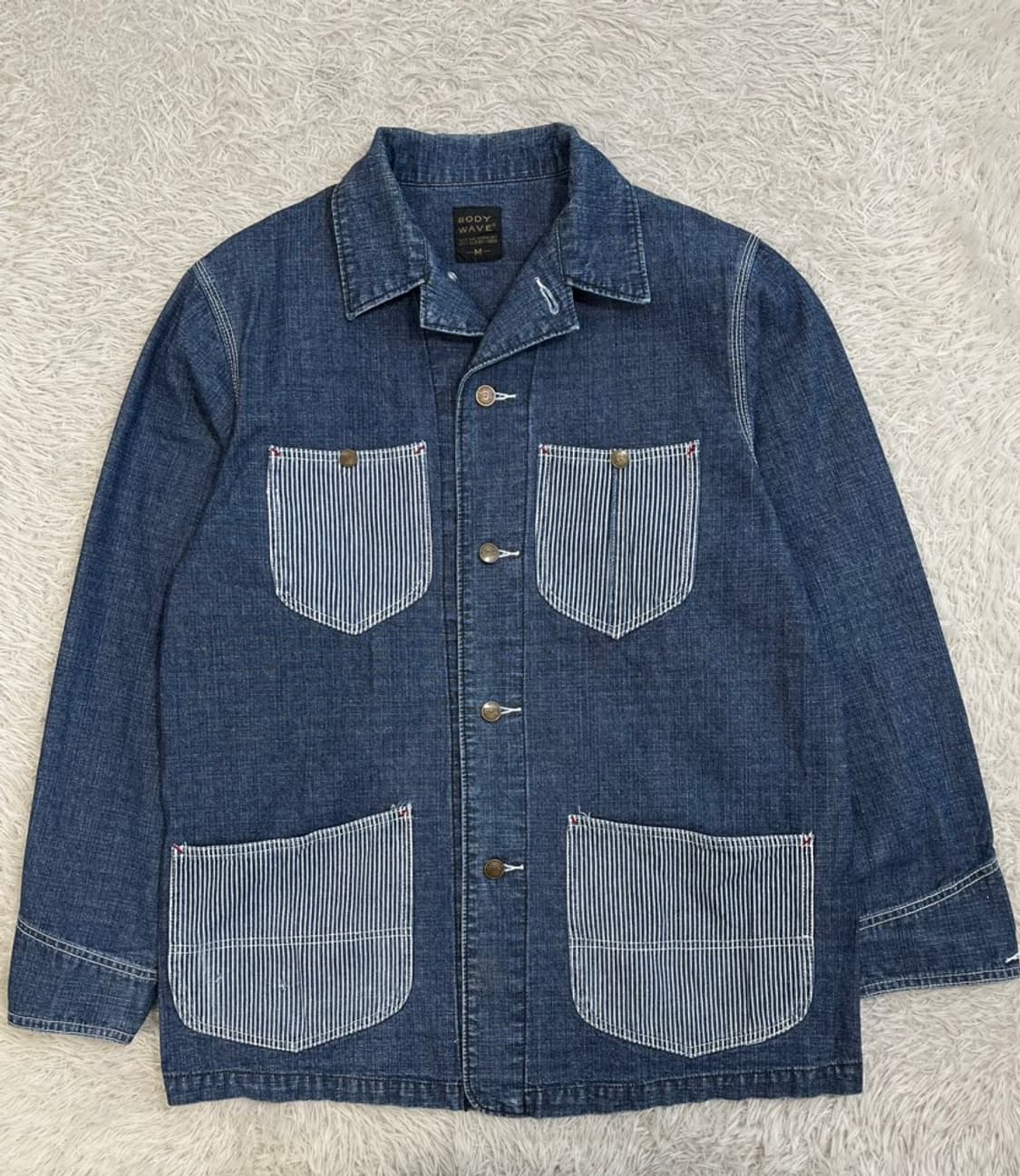 일본 빈티지 데님 초어 자켓/#3354 상품이미지1