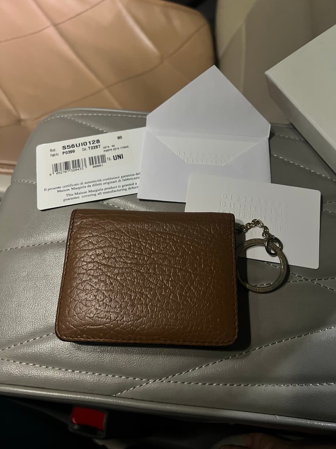 마르지엘라 브라운레더 키링 지갑  상품이미지4