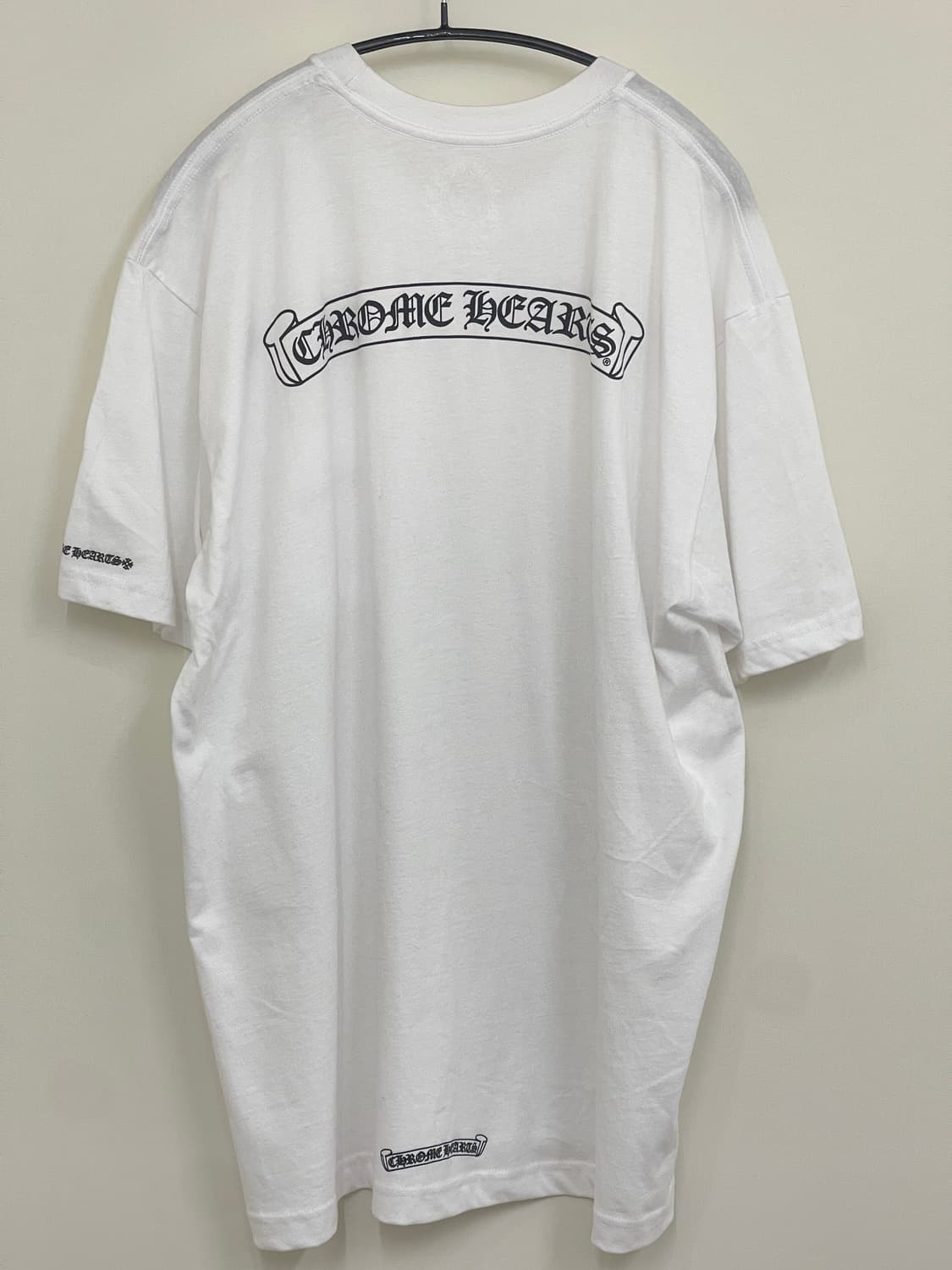 크롬하츠 스크롤라벨 반팔 XL 상품이미지2