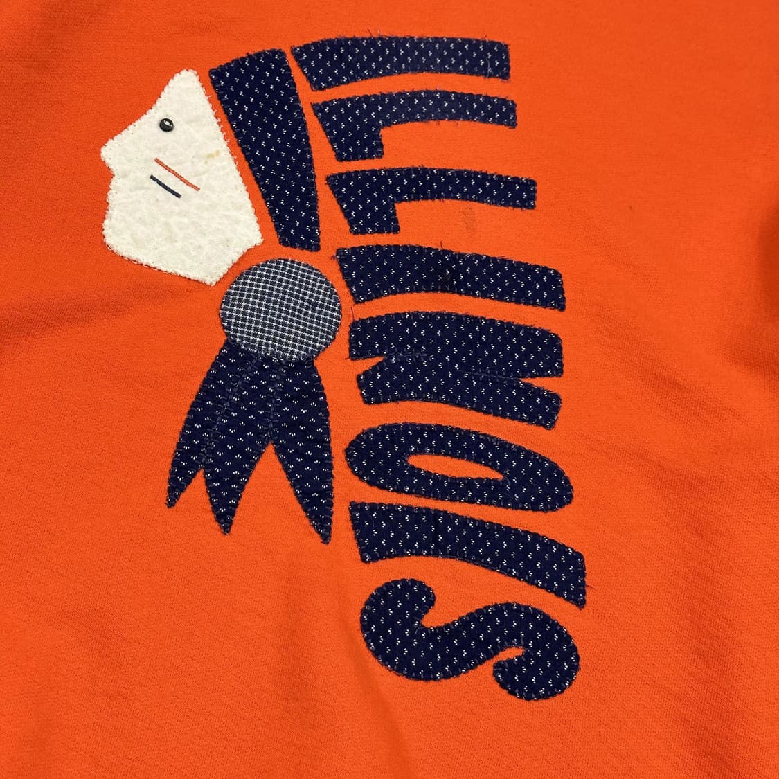 저지스 인디언 오렌지 크롭 맨투맨 (M 여성추천) 상품이미지3