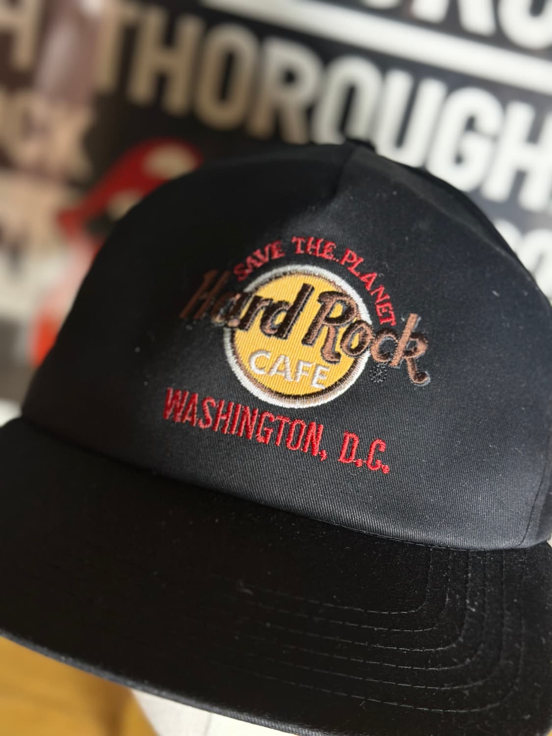 90s hardrock cafe 빈티지 하드락카페 모자 상품이미지2