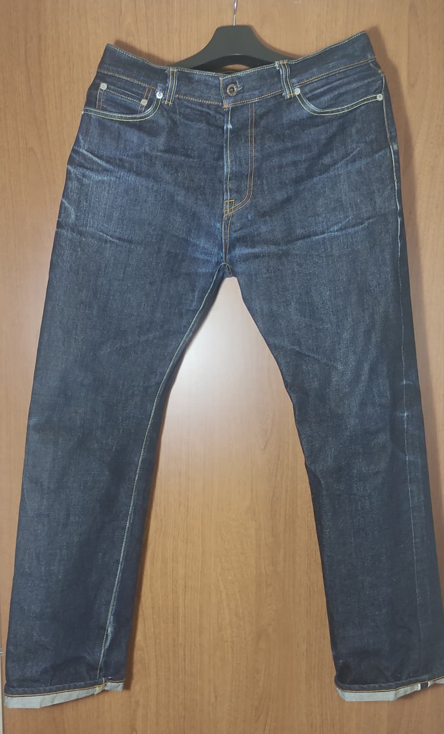 리오버 셀비지 허리 34사이즈 상품이미지1