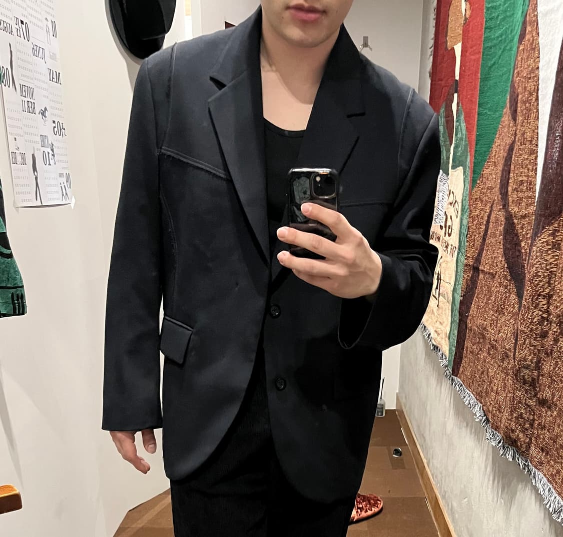 인사일런스 커브드 블레이저 상품이미지2