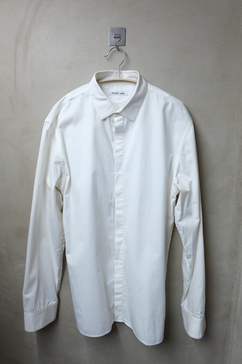 Helmut lang 히든버튼 화이트셔츠 s 상품이미지1