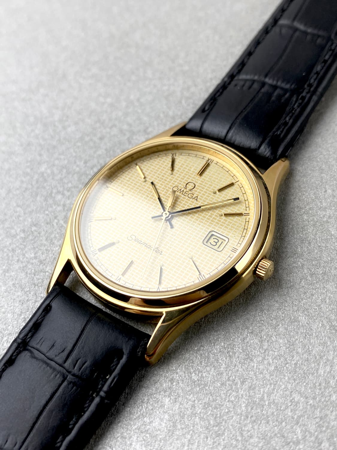 OMEGA Sea Master round watch unisex 상품이미지4
