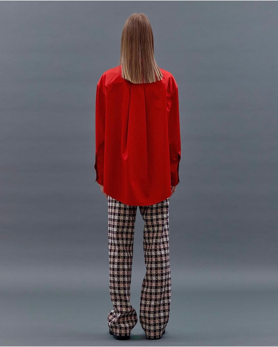 NANCYBOO 레드 셔츠 상품이미지2