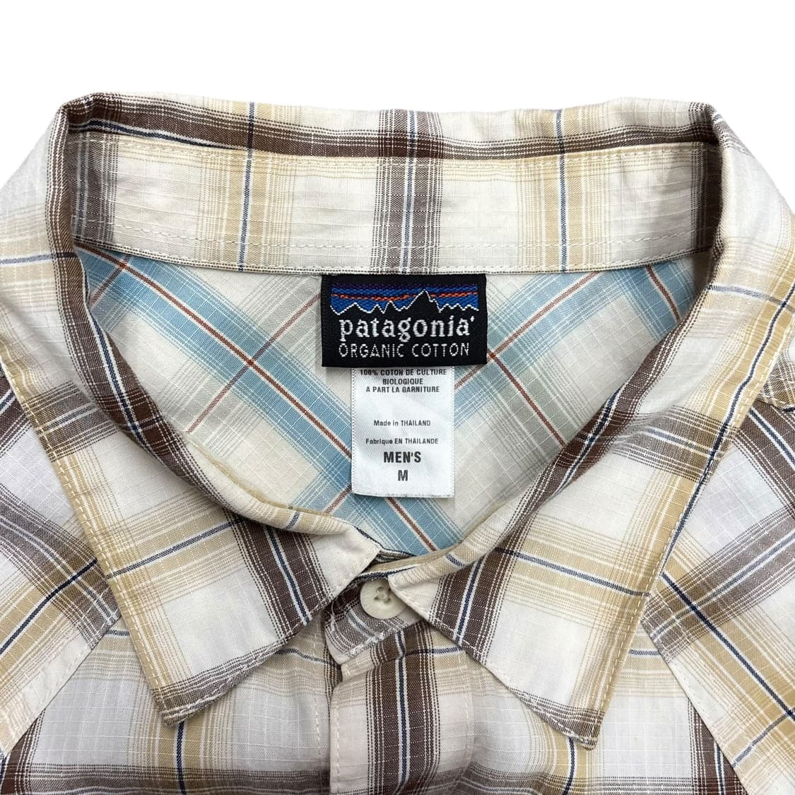 (M) 파타고니아 오가닉 아웃도어 체크 셔츠 상품이미지5
