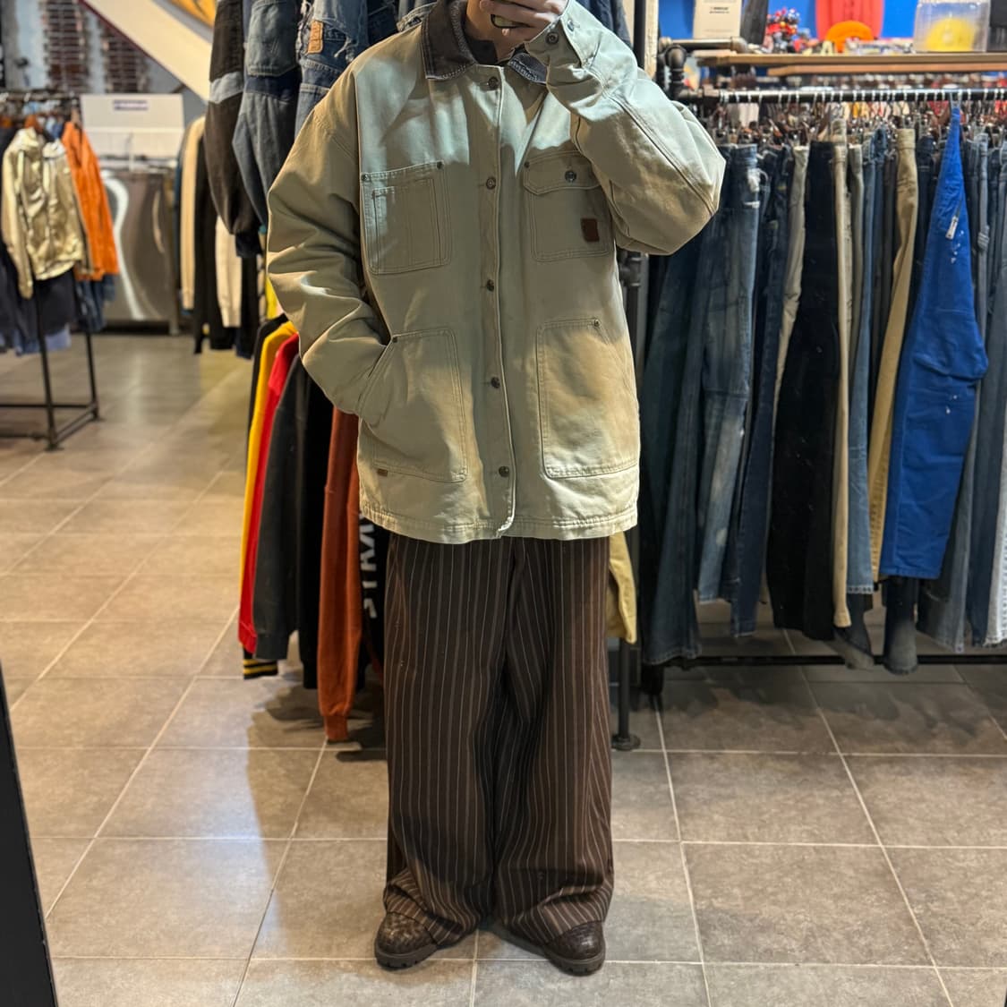 [NO.9] SOREL 소렐 코듀로이 칼라 헌팅 자켓  상품이미지2