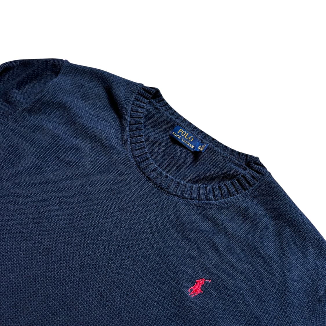폴로 크루넥 니트 상품이미지2