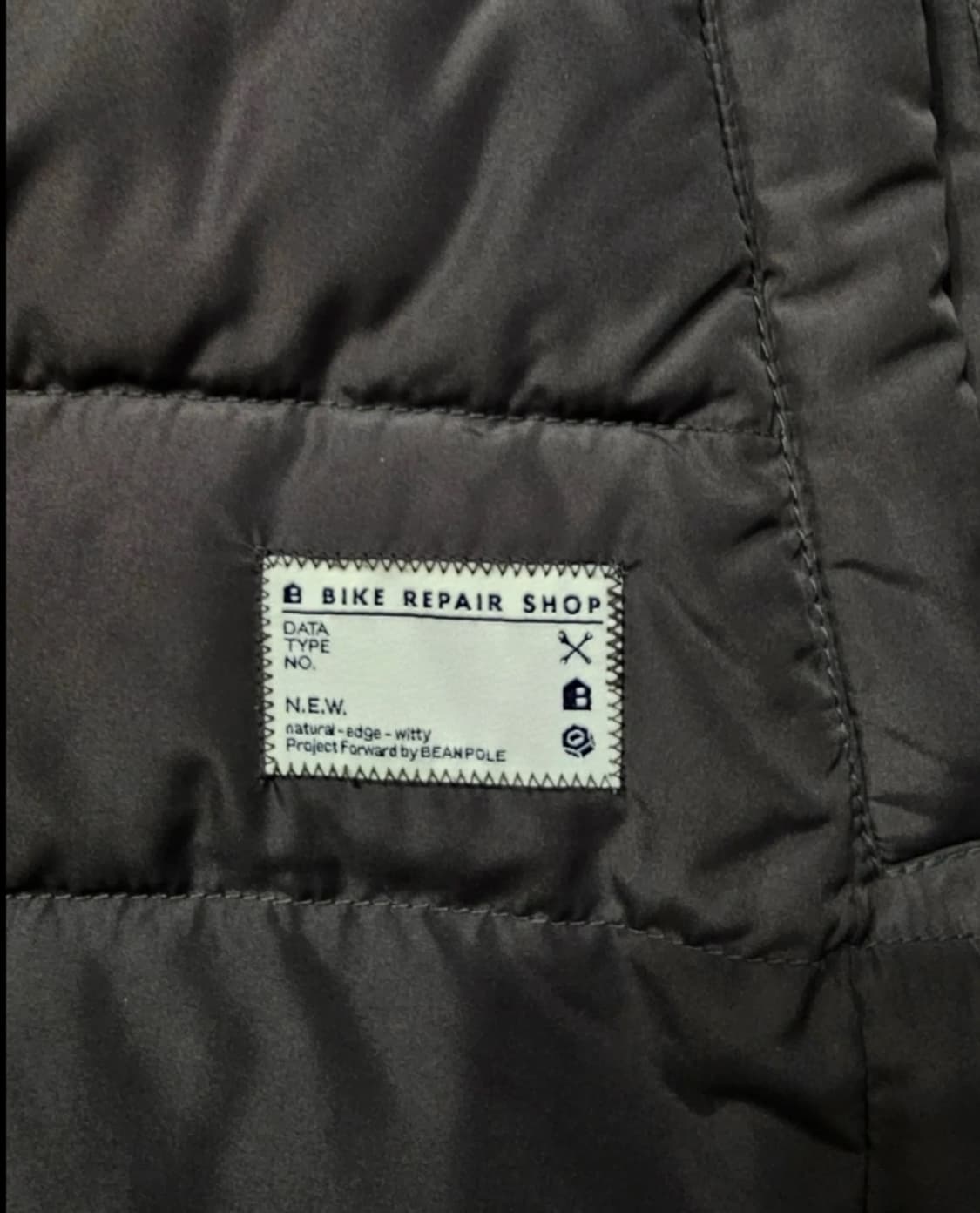 빈폴 닥스 바이크 리페어 샵 퀼팅 자켓 100 상품이미지5