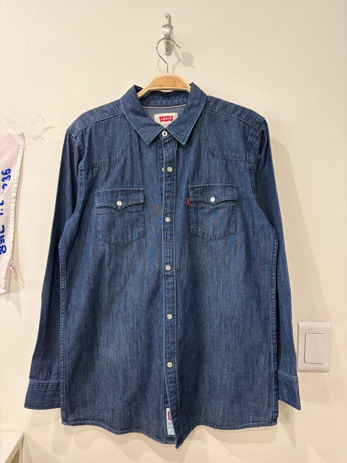 194. 리바이스 데님셔츠 청셔츠 상품이미지1