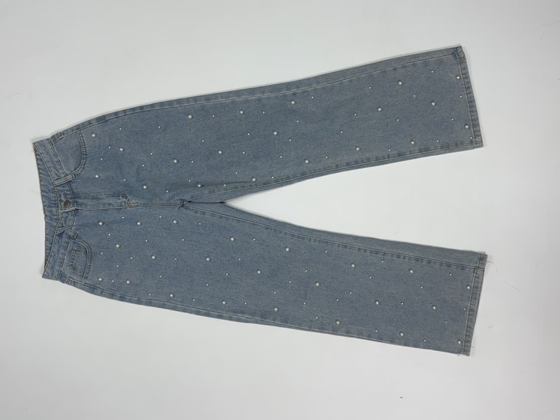 Pearl denim pants 상품이미지3