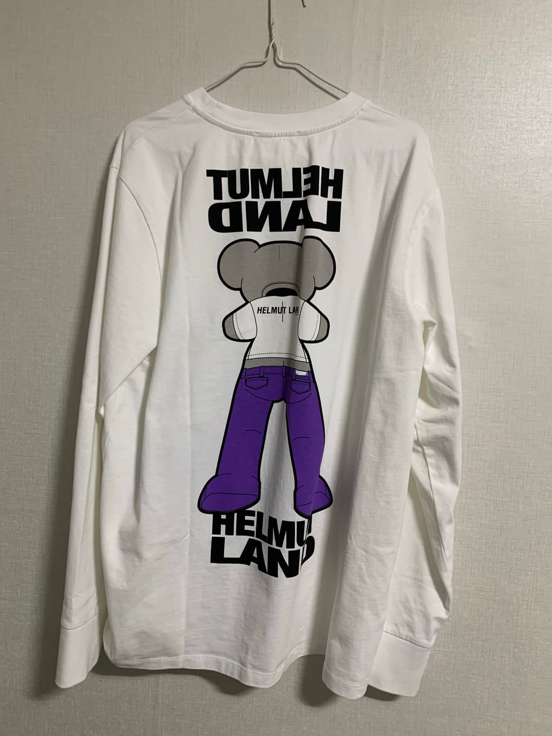 헬무트랭 20FW 곰돌이 슬리브  상품이미지4