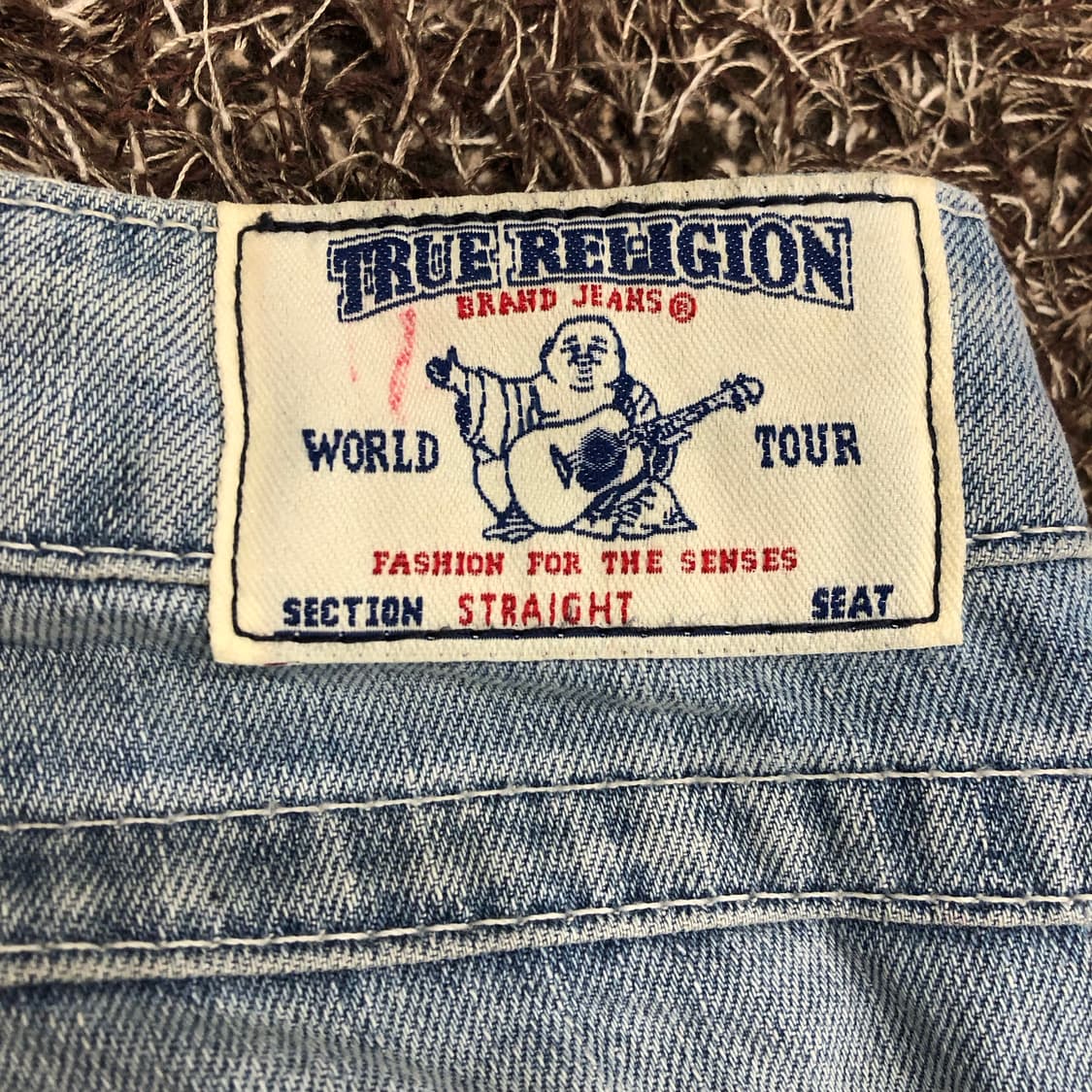 트루릴리전 스트레이트 워싱 데님 팬츠 상품이미지7