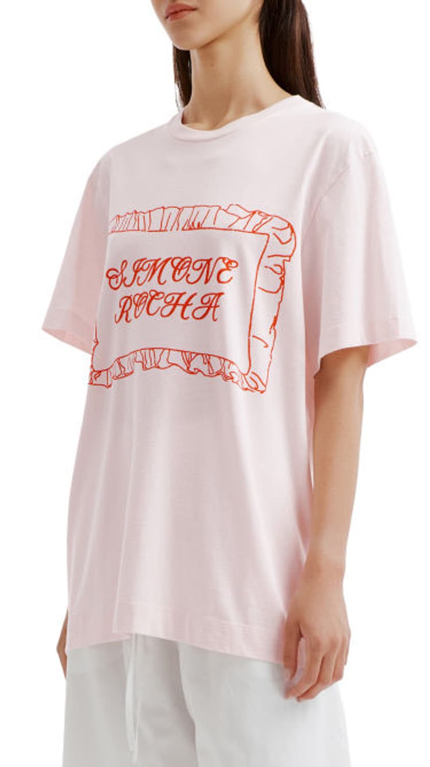[S]시몬로샤 26ss Pillowcase 티셔츠/핑크 상품이미지3