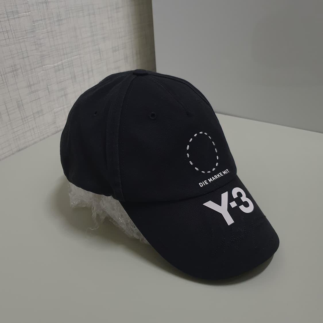 OS) 아디다스 X 요지야마모토 Y3 스트릿 로고 볼캡 블랙 상품이미지3