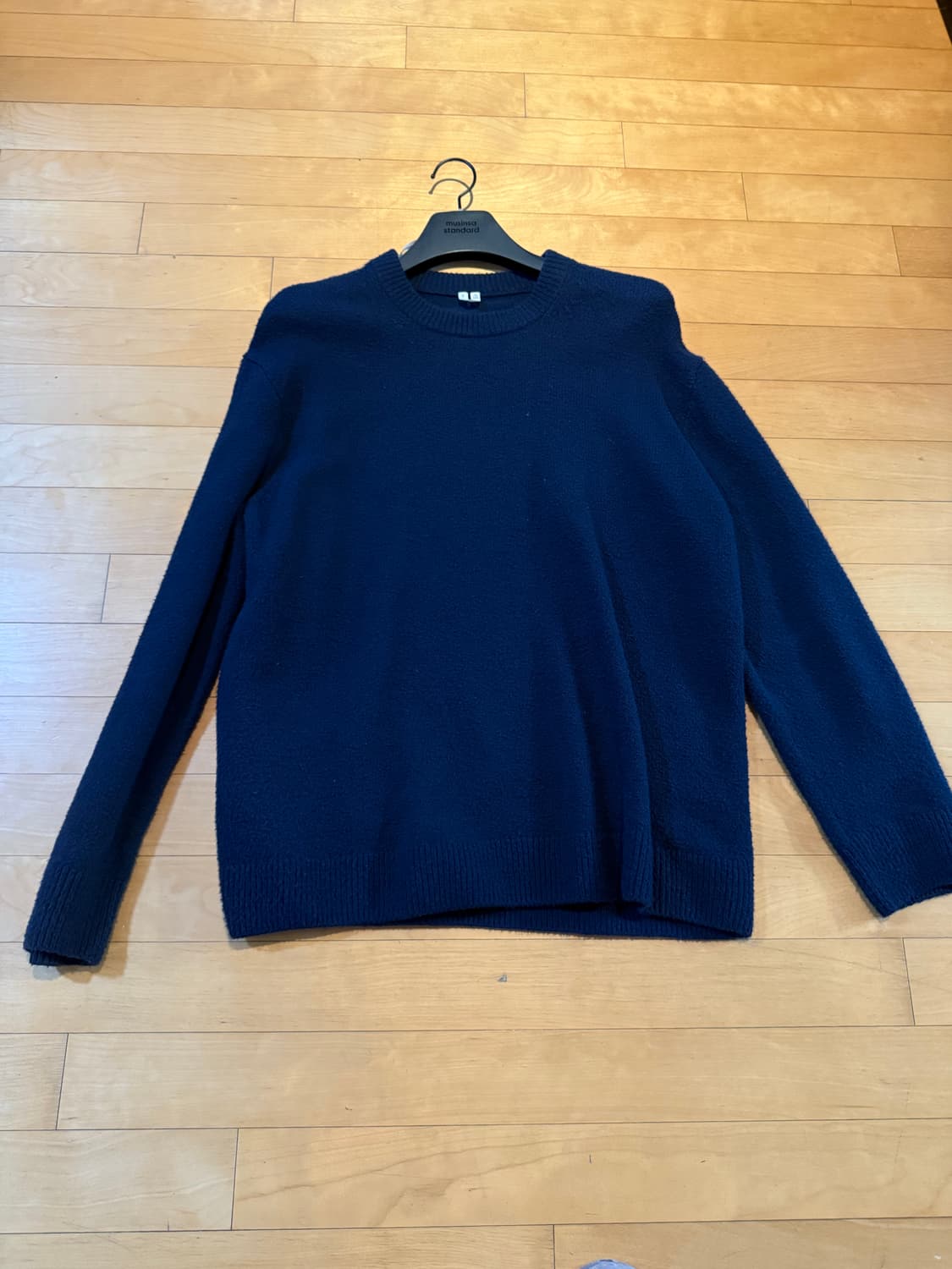 아르켓 니트 네이비 M 상품이미지1