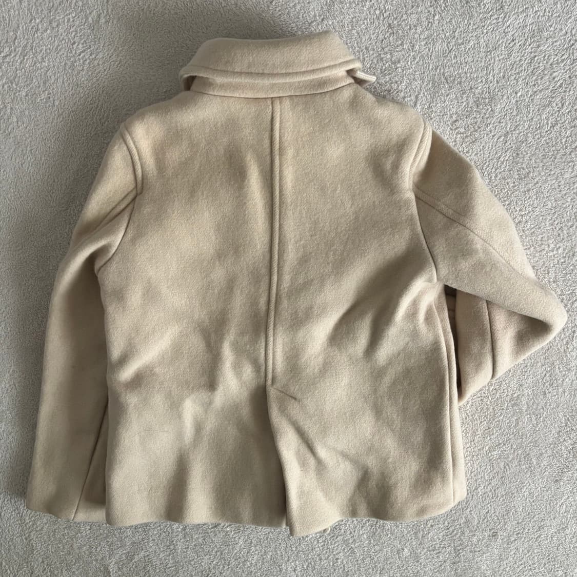 일본빈티지 아이보리 숏 코트 상품이미지5