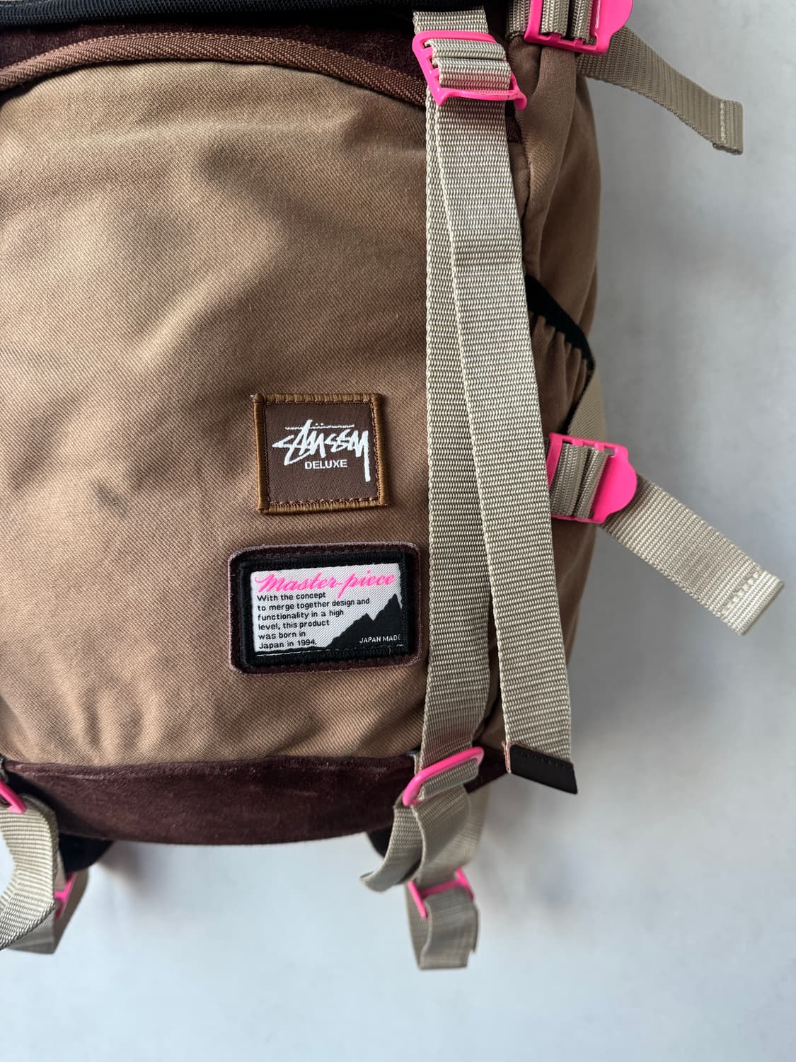 2011 스투시 x 마스터피스 백팩 상품이미지2