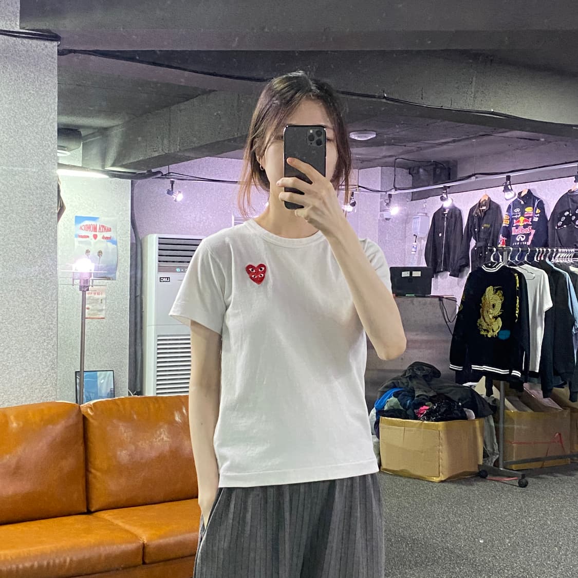 꼼데가르송 더블로고 반팔티 B2270 상품이미지1
