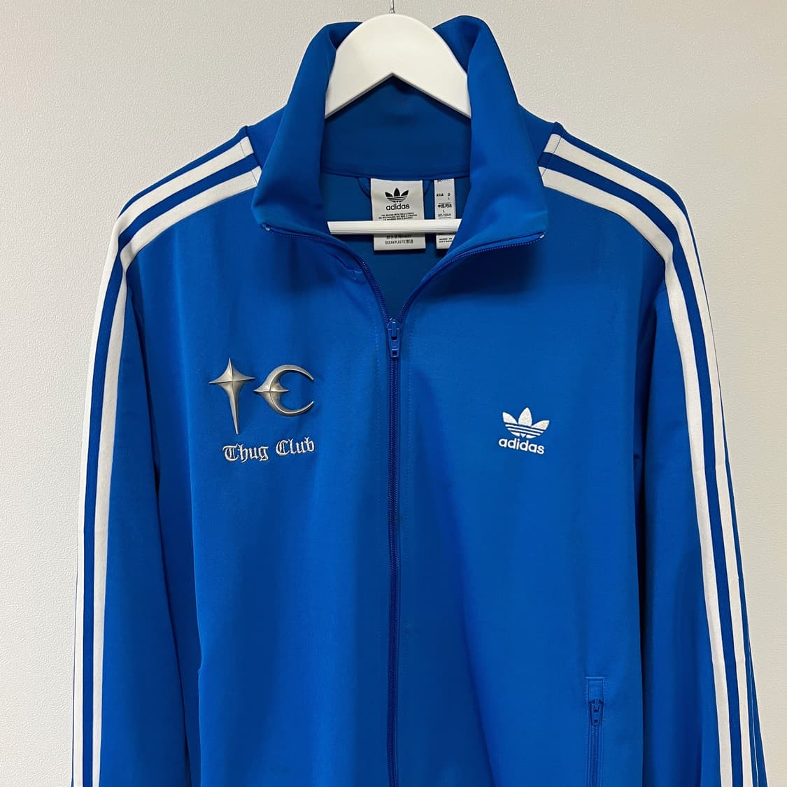 떠그클럽 아디다스 드래곤 트랙탑 블루  상품이미지5