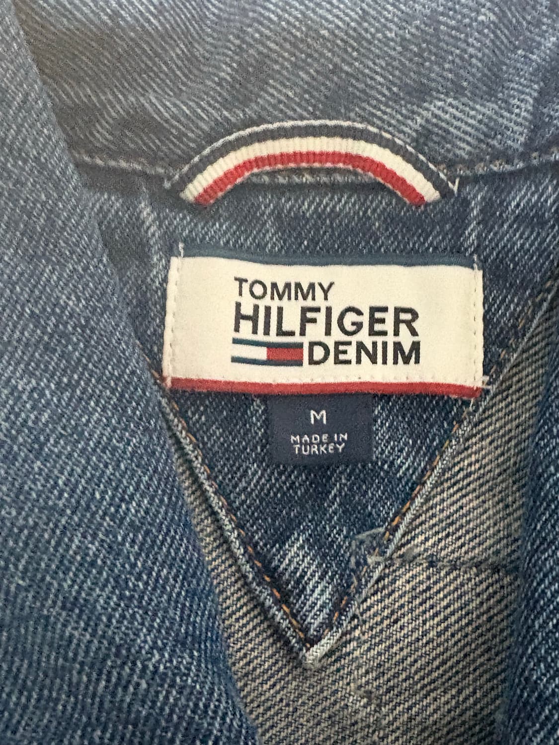 타미힐피거 빈티지 청자켓 상품이미지3