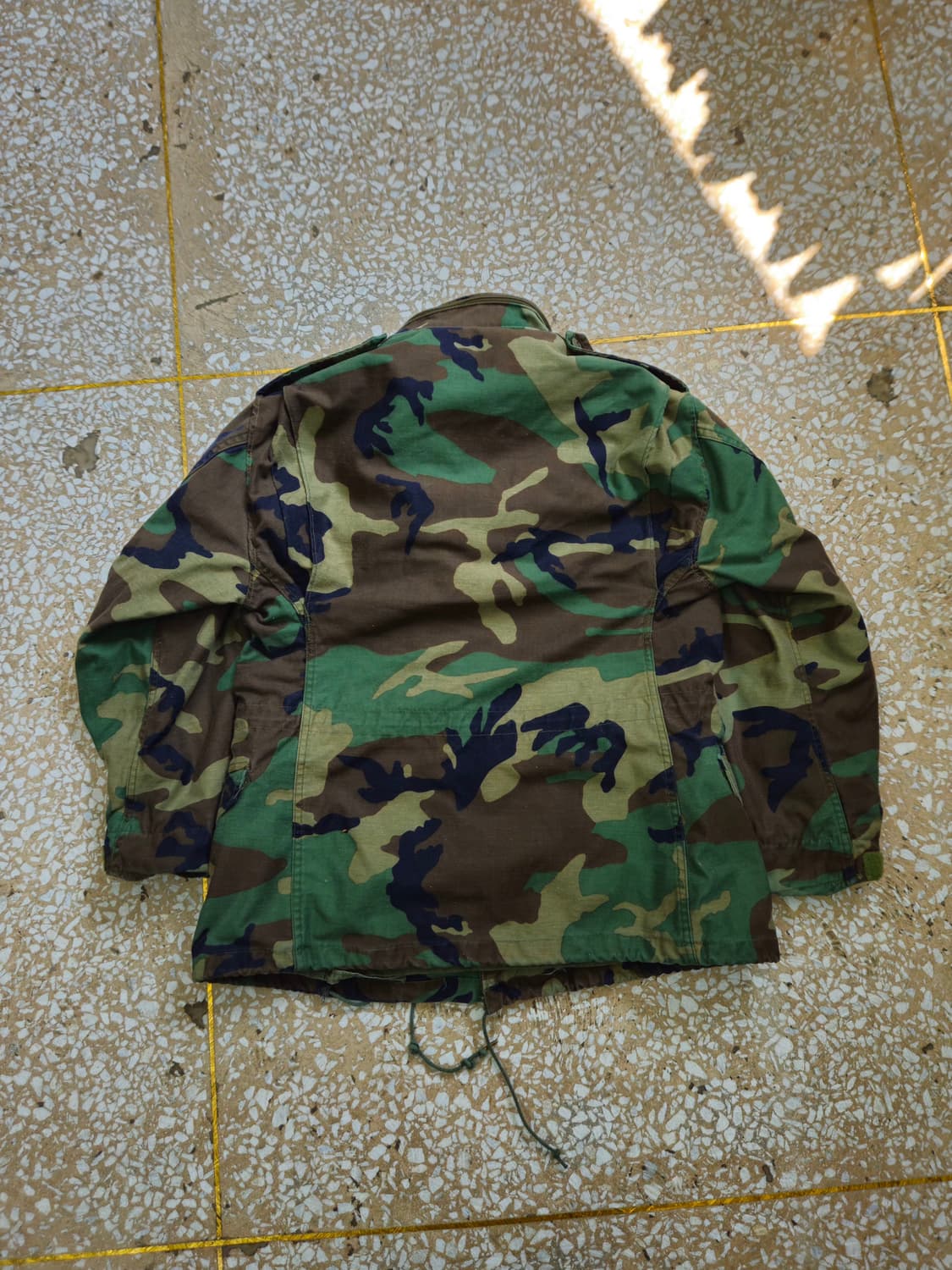 1980's 오리지널 M65 필드자켓 우드랜드 S-S 상품이미지3