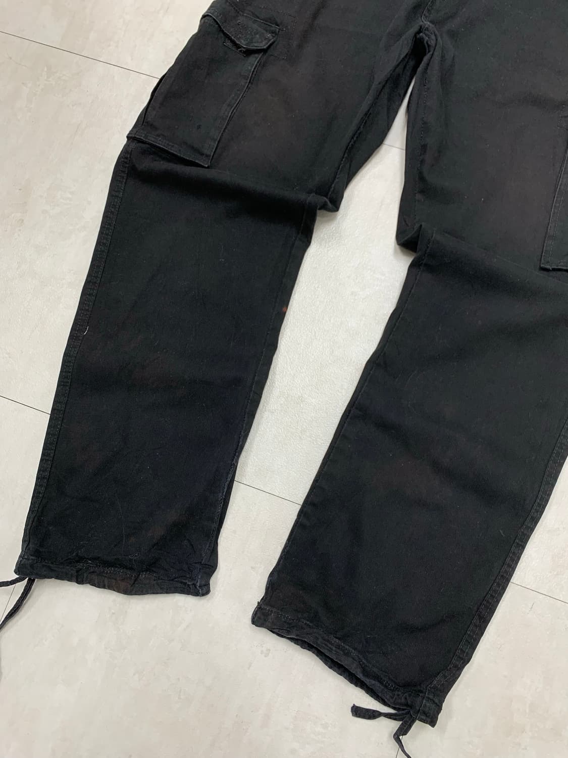 Noiz 블랙 카고 팬츠 #450 상품이미지3