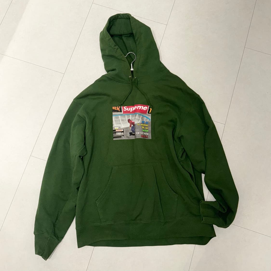 슈프림 트래셔 후드티 XL 상품이미지3