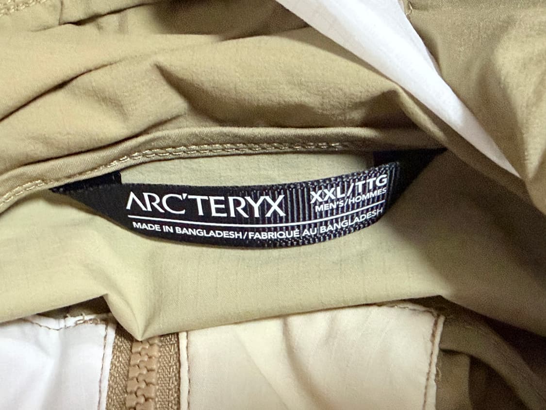 아크테릭스 빔즈 스쿼미시 후디 나고미 xxl 상품이미지3