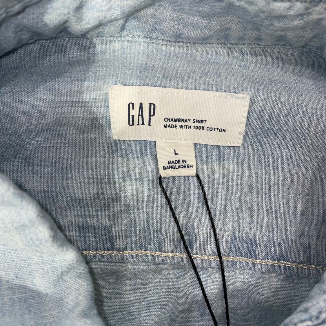  (L) GAP 갭 데님 셔츠 상품이미지7