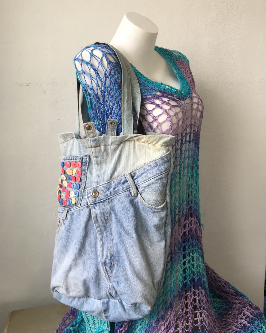  button point reversible bag 상품이미지1