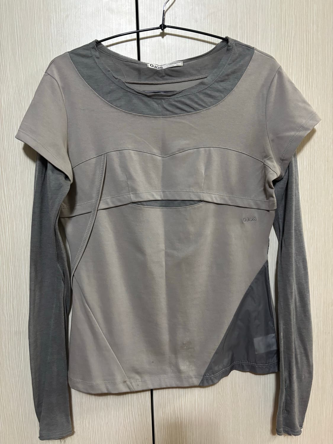 OJOS 긴팔 레이어드 티셔츠 상품이미지1