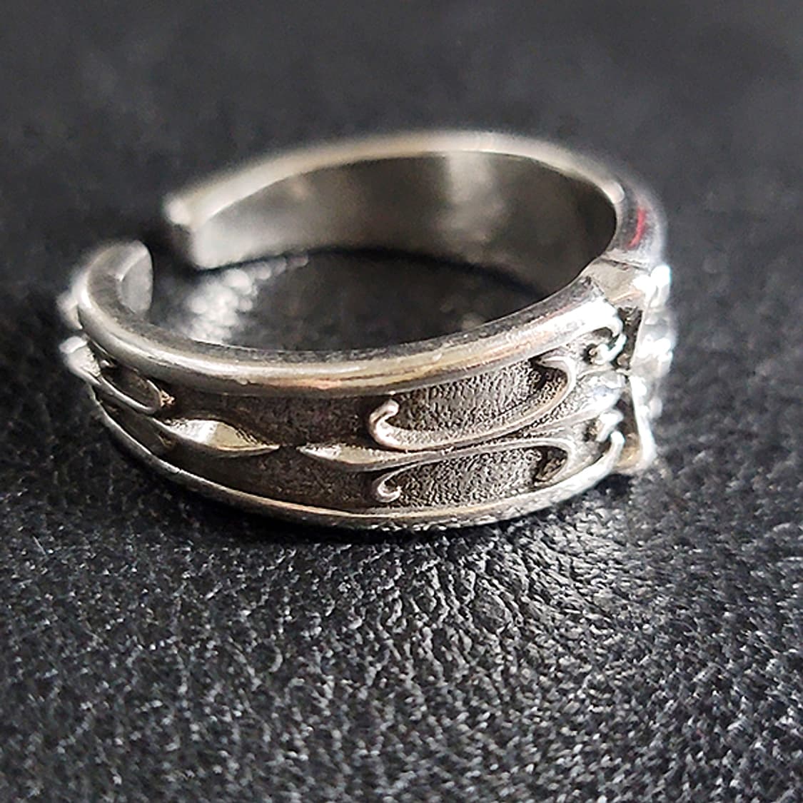 Skarn 백동 남자 엔틱 빈티지 명품 고딕 창 십자가 반지 상품이미지2