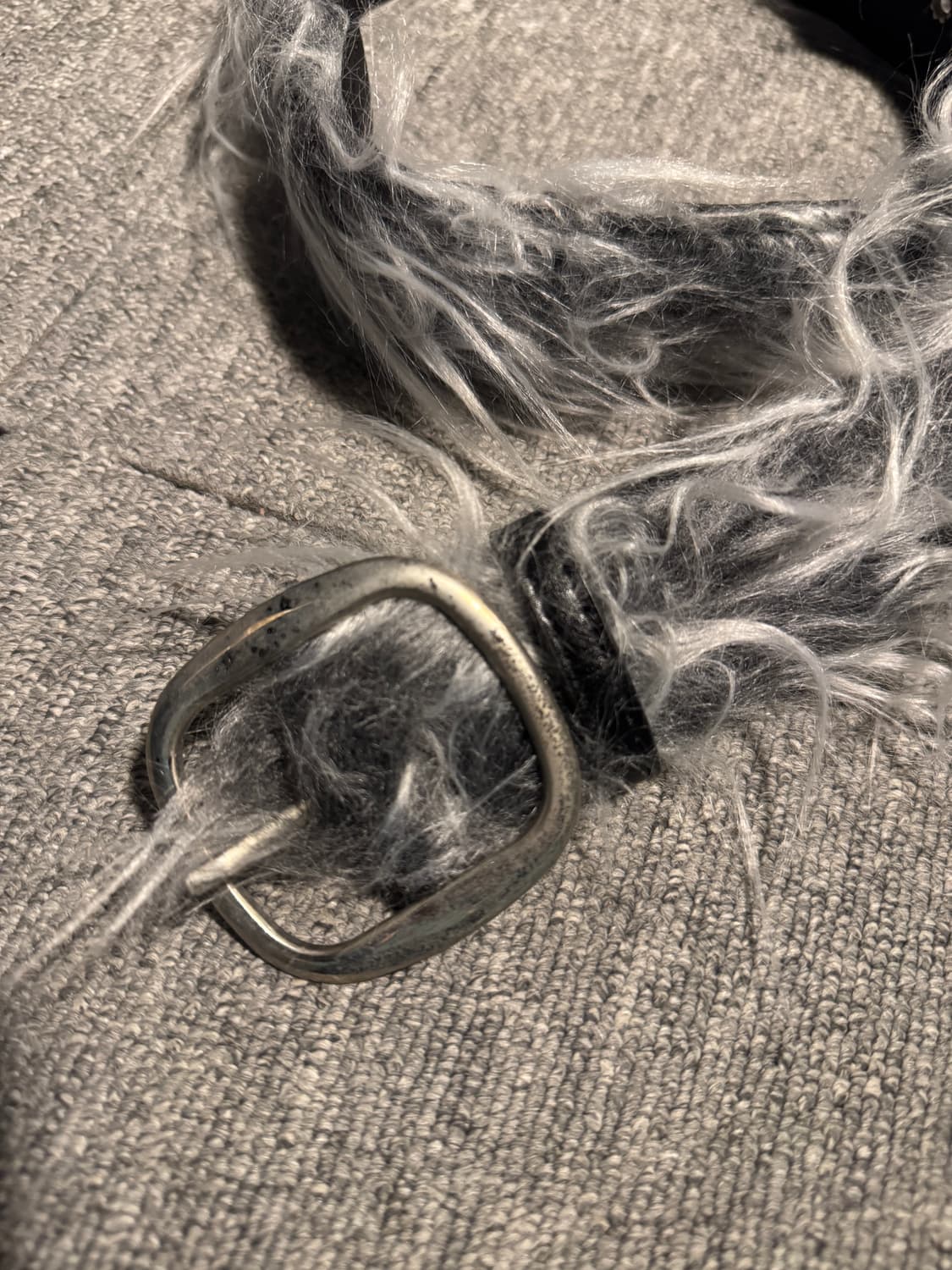 빈티지 퍼 벨트 상품이미지2