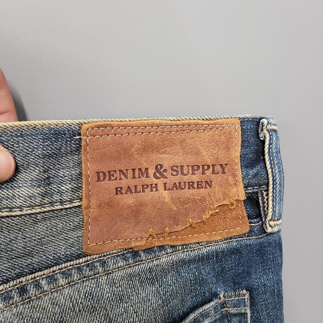 랄프로렌 데님서플라이 빈티지 일자핏 데님 팬츠 31 상품이미지4