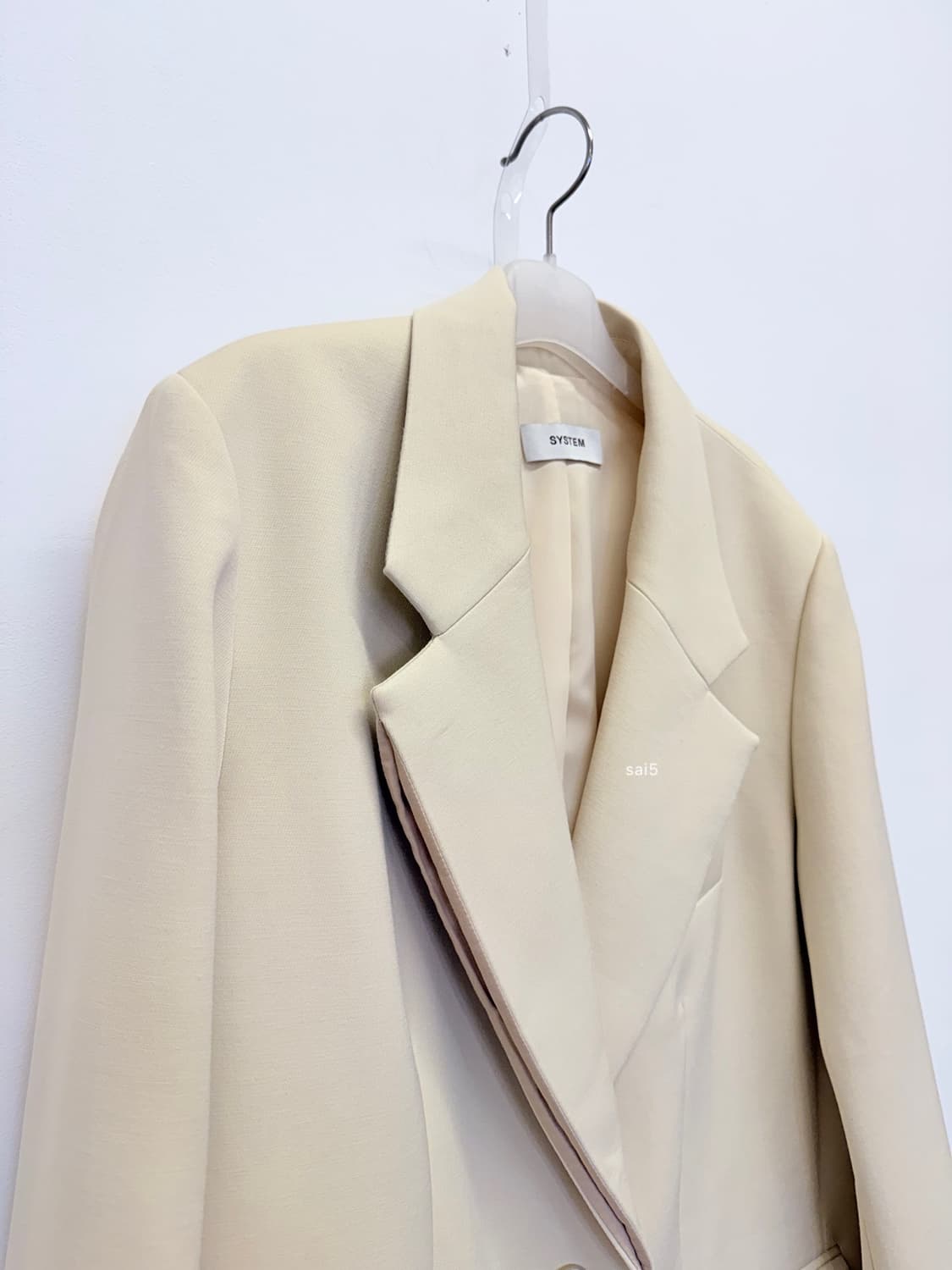시스템 21년 오버핏자켓 상품이미지3