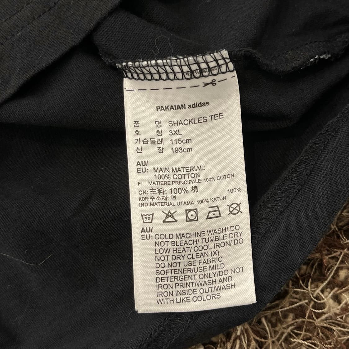 3XL 아디다스 스케이트보딩 반팔 티셔츠 상품이미지6
