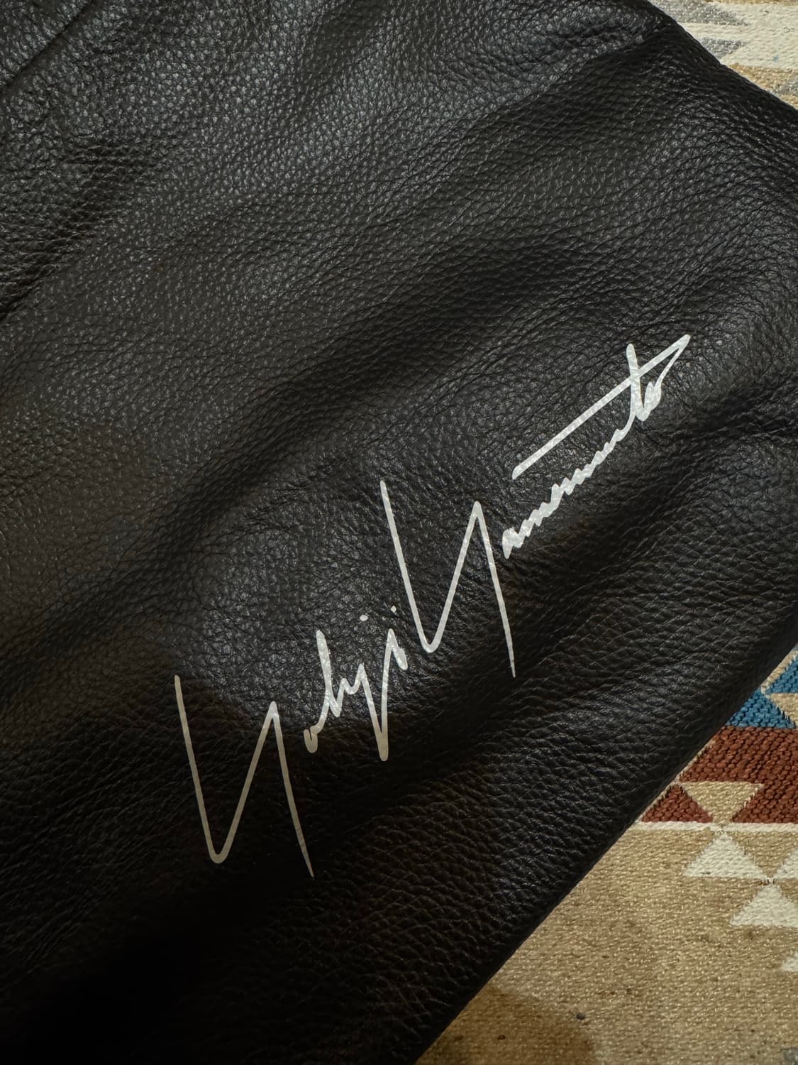 [OS] 요지 야마모토 아오야마 카우레더 숄더백 상품이미지2