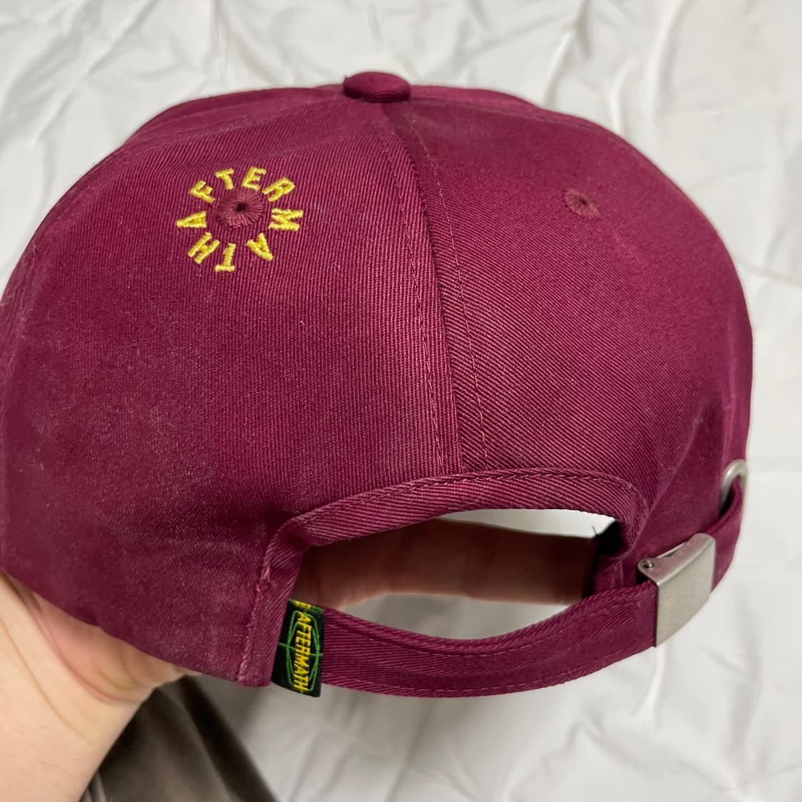 애프터매스 HERMANO ATM 볼캡 버건디 상품이미지3