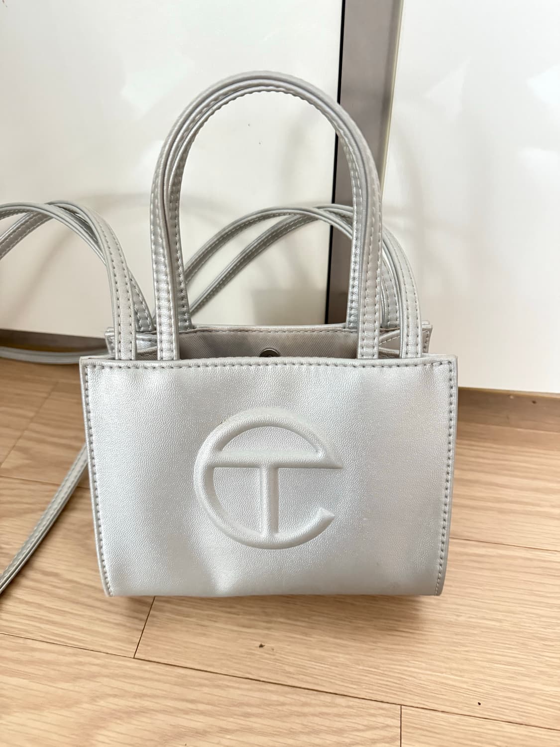 텔파 미니백 실버 정품 상품이미지1