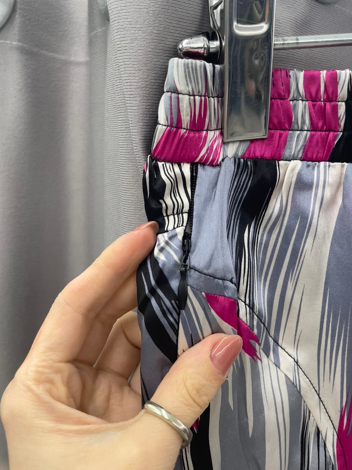 브러쉬 밴딩 탑 겸 스커트  상품이미지5